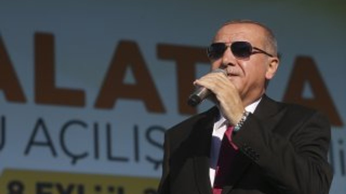 Cumhurbaşkanı Erdoğan, Malatya Toplu Açılış töreninde