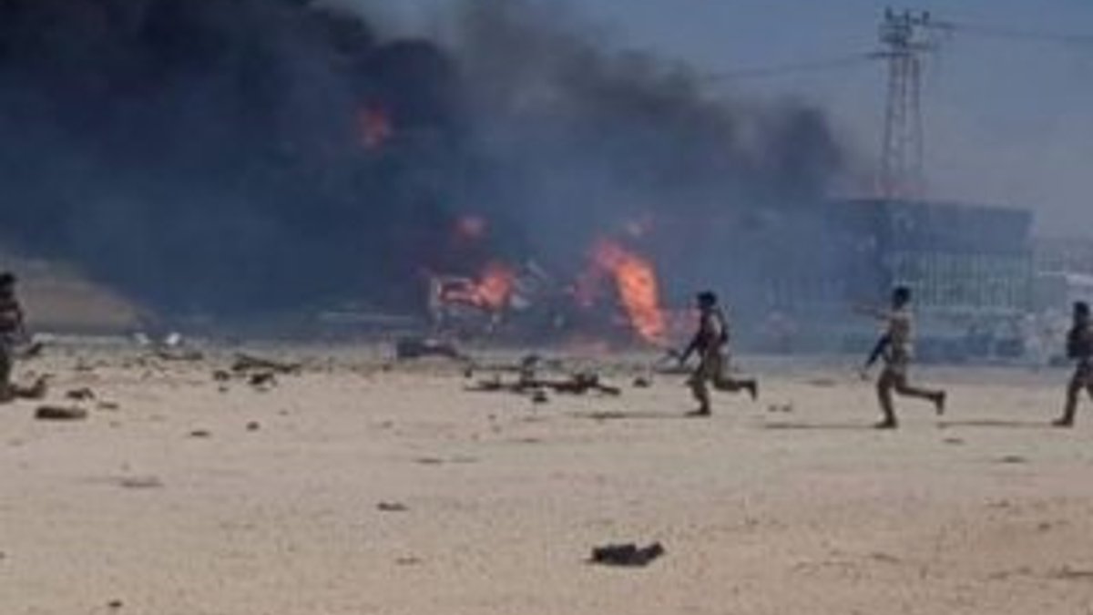 Azez’de petrol tankeri patladı: 2 yaralı