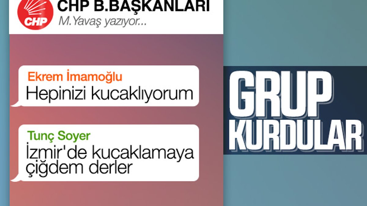 CHP'li belediye başkanları WhatsApp grubu kurdu