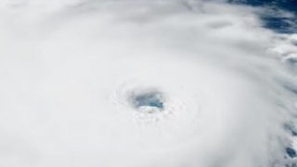 Dorian Kasırgası'nın uzaydan çekilen etkileyici videosu