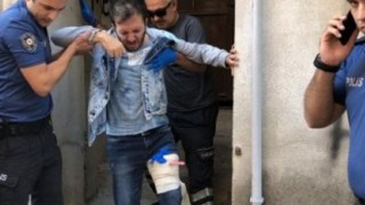 Bursa'da bıçaklandım diyen şahsın yalanını polis yakaladı
