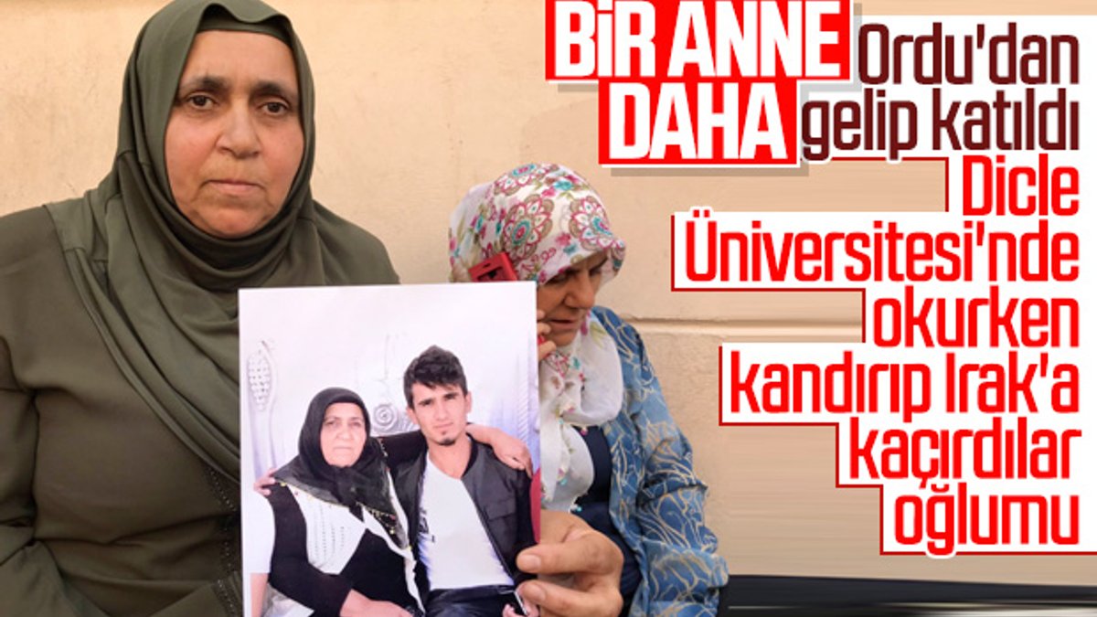 Diyarbakır'daki oturma eylemine bir anne daha katıldı