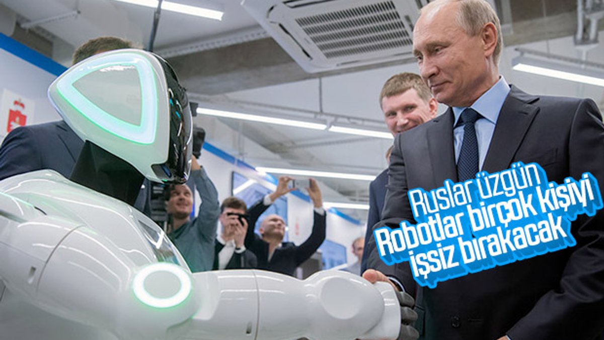 Robotlar 2030 yılına kadar Rusları işsiz bırakacak