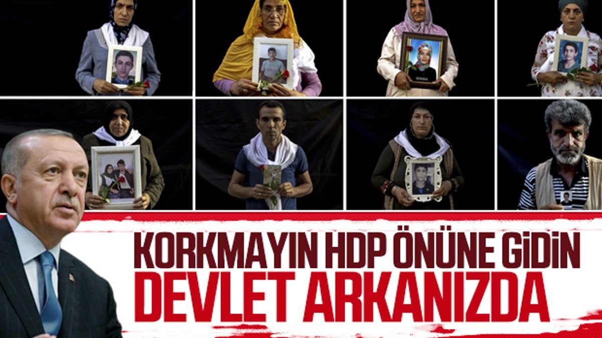Cumhurbaşkanı Erdoğan'dan Diyarbakır'daki annelere destek mesajı