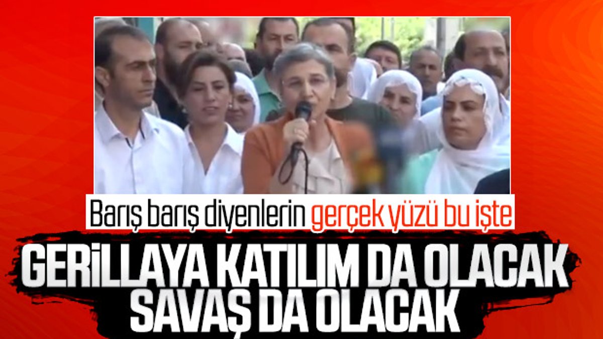 HDP'li Leyla Güven'den savaş tehdidi