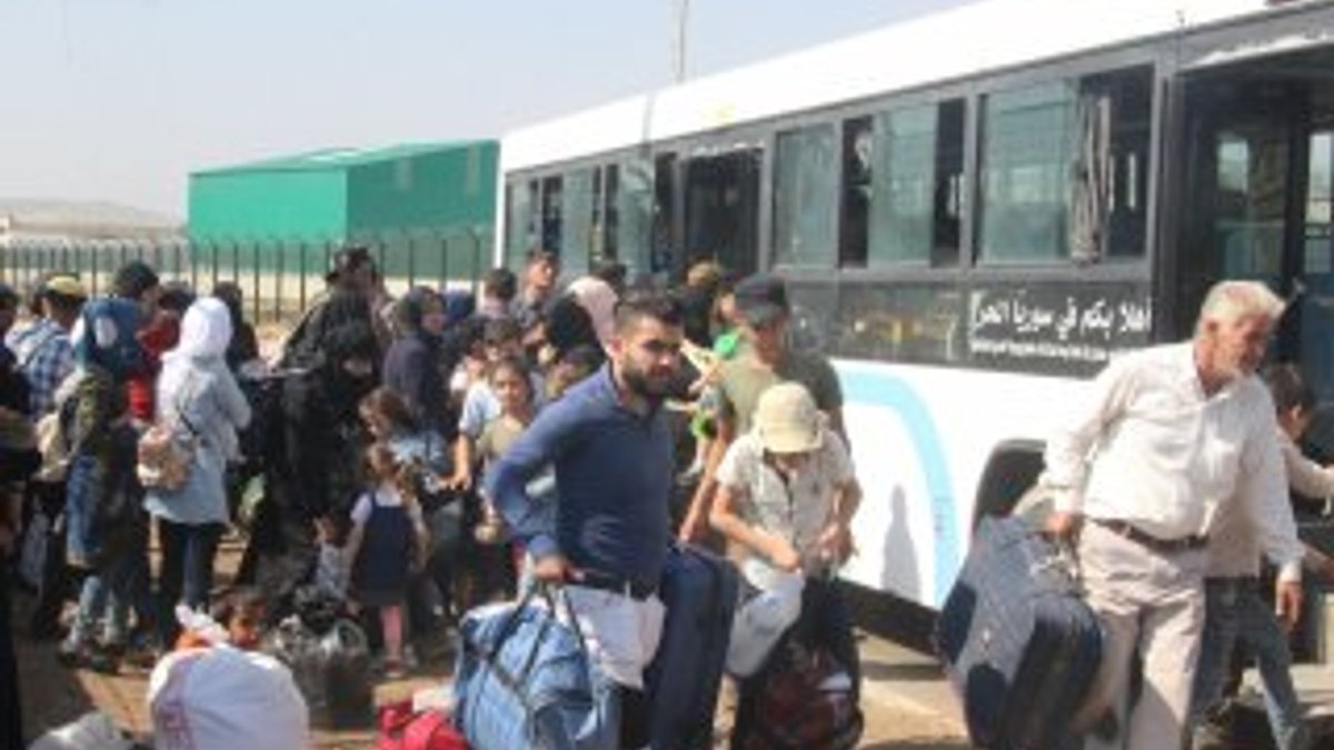 Bayram dönüşü yapan Suriyeli sayısı 39 bin oldu