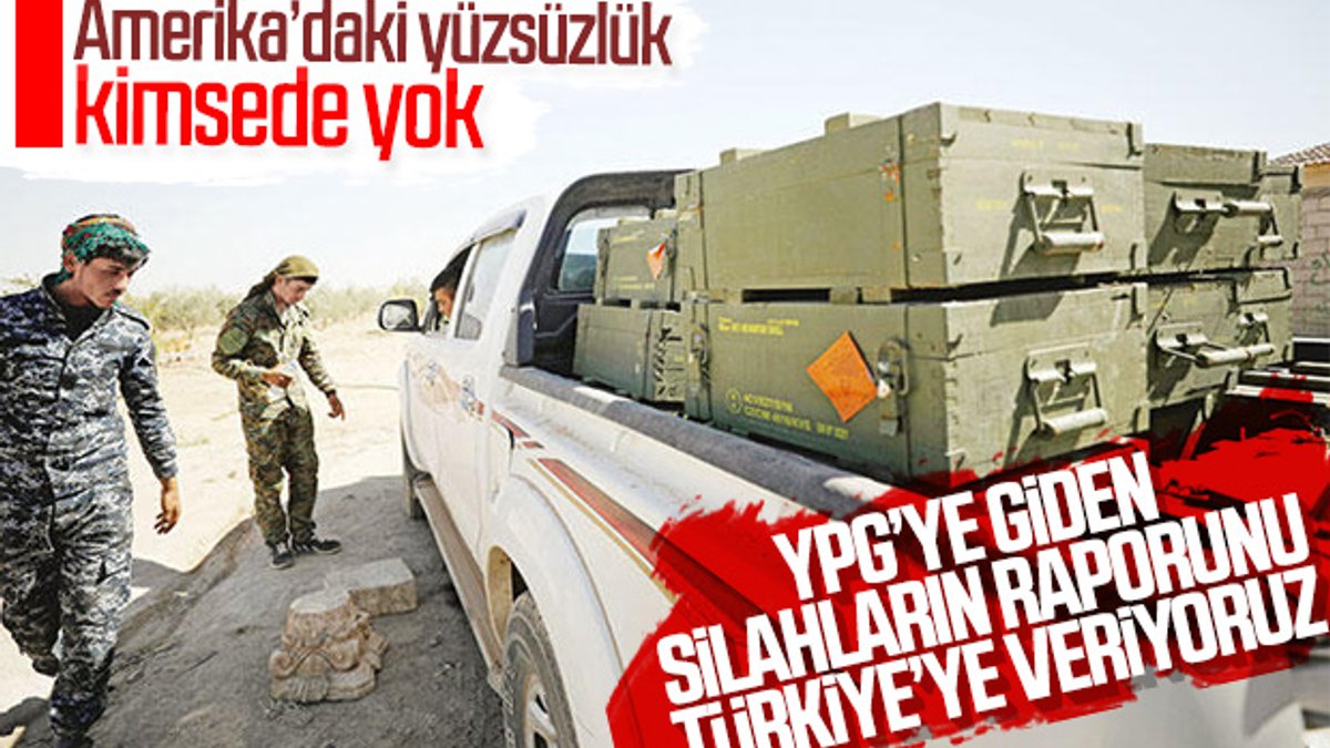 ABD'den YPG'ye verilen silahlar için açıklama geldi