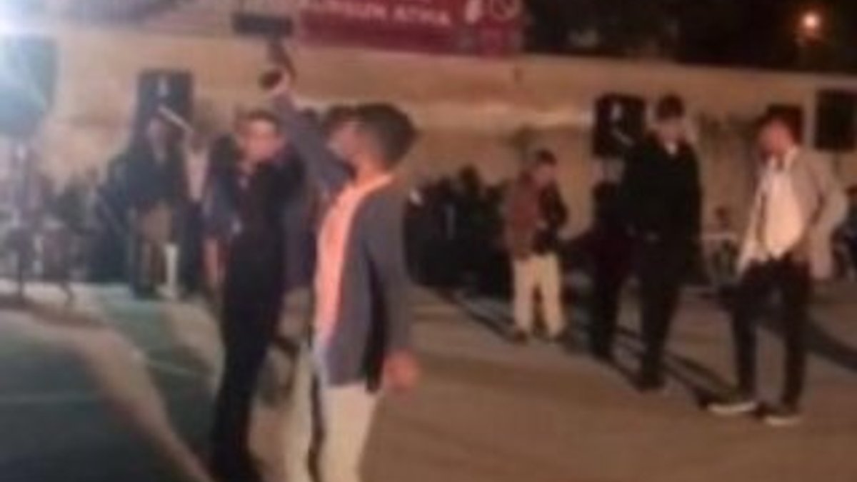 Ankara'da küçük çocuklar düğünde ateş açtı
