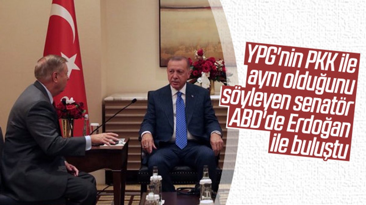 Erdoğan, ABD'li senatör Graham'ı kabul etti