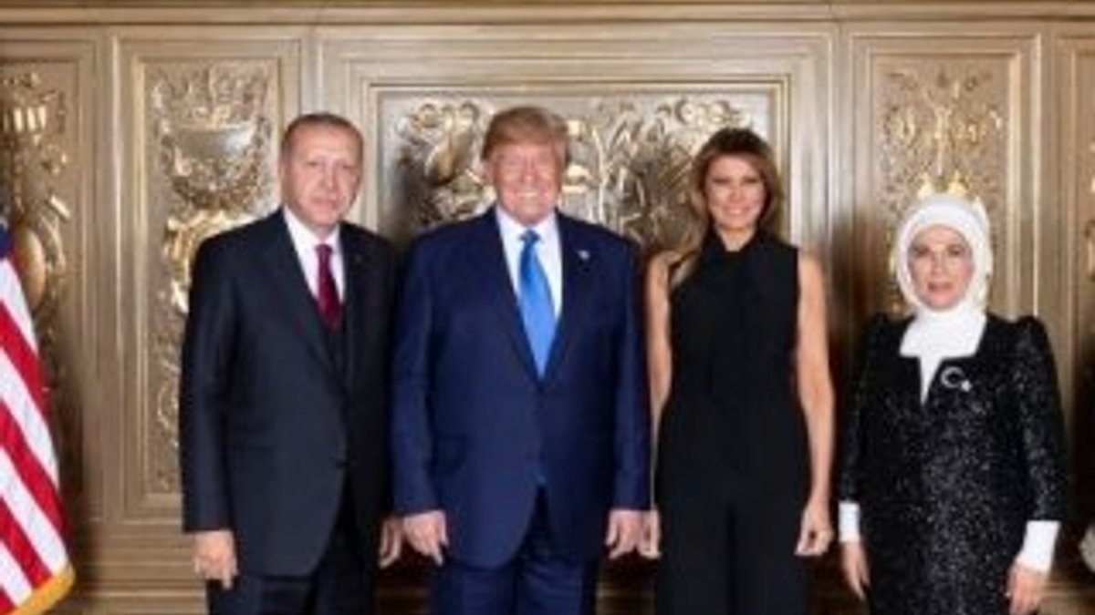 Erdoğan, Trump tarafından verilen resepsiyonda