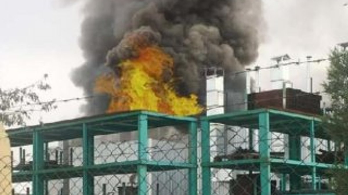 Aksaray’da fabrika yandı, 2 işçi etkilendi