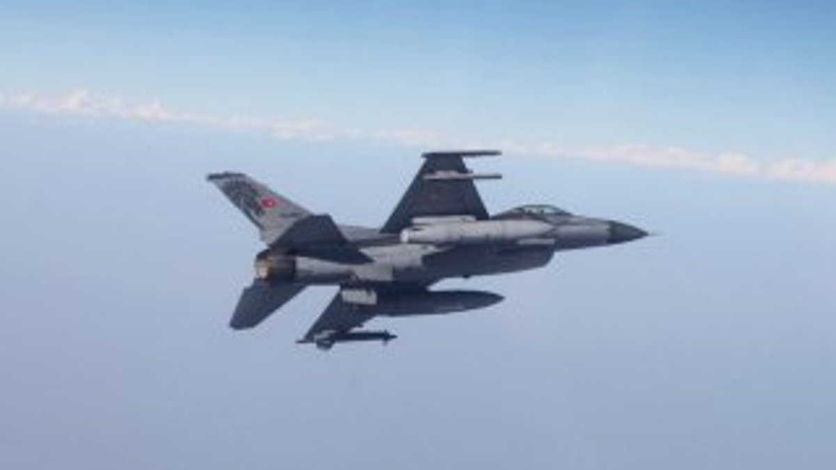 F-16'lar Suriye'de 5. uçuşunu gerçekleştirdi