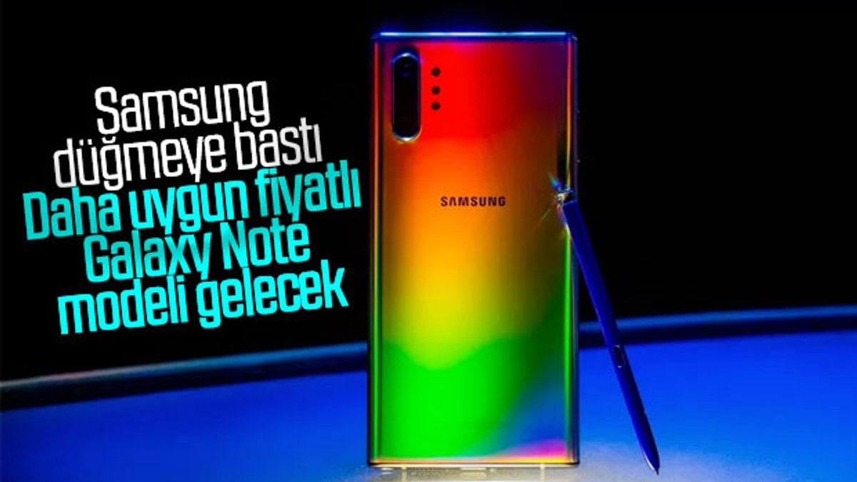 Samsung, uygun fiyatlı Galaxy Note modeli üzerinde çalışıyor