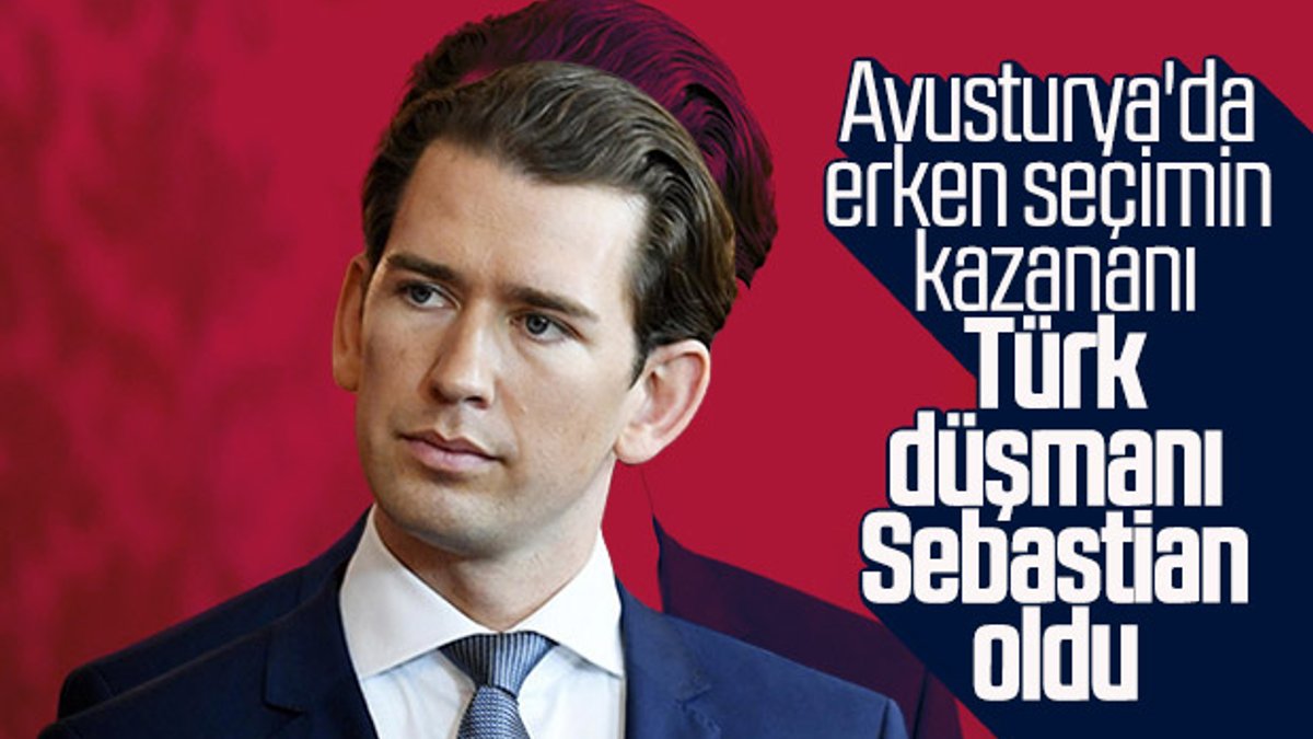Avusturya'da seçimleri kazanan, Sebastian Kurz