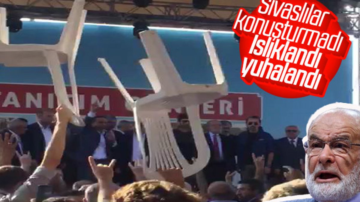 Temel Karamollaoğlu'na Sivaslılardan protesto