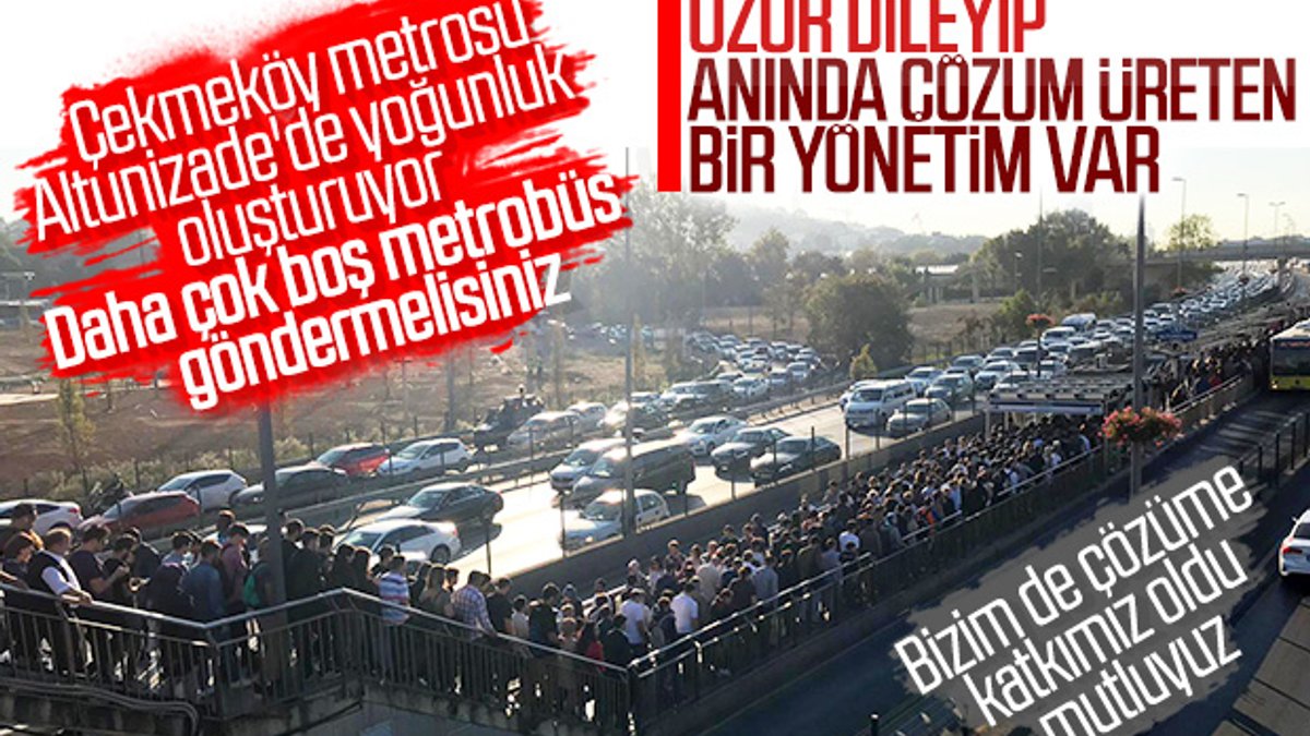 İBB, Altunizade metrobüs durağı için boş araç kaldıracak