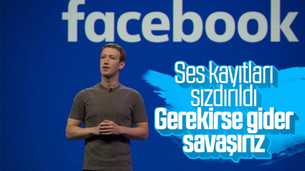 Facebook CEO'su Zuckerberg'in ses kayıtları basına sızdı