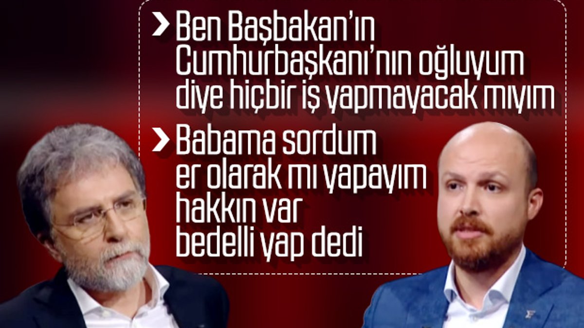 Bilal Erdoğan, Ahmet Hakan'ın sorularını yanıtladı