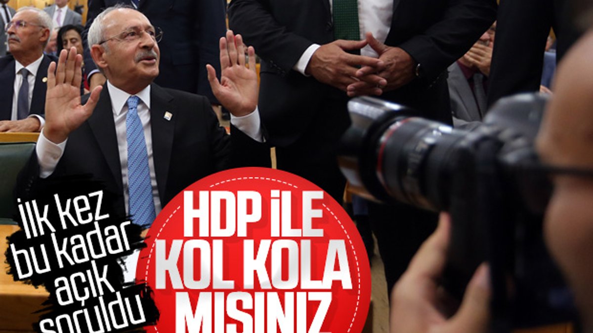 Kemal Kılıçdaroğlu'na HDP sorusu