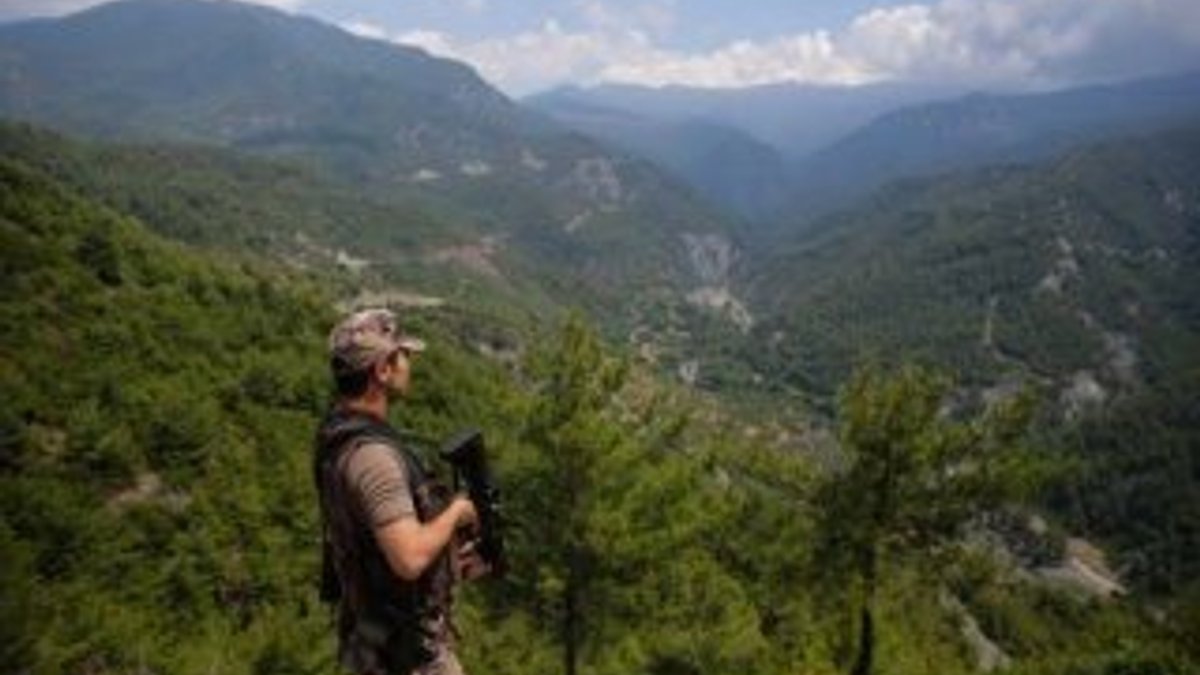 Amanoslar'da bulunan PKK cephaneliği imha edildi
