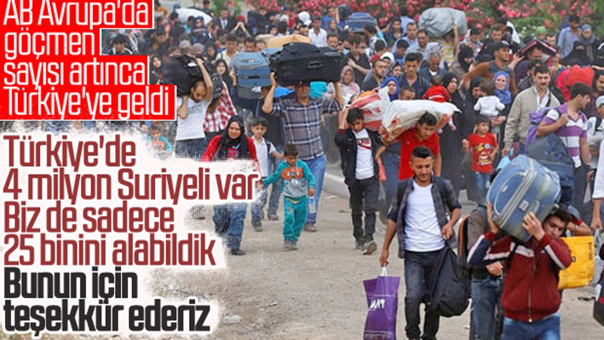 AB, mülteci sorunu için Türkiye'de