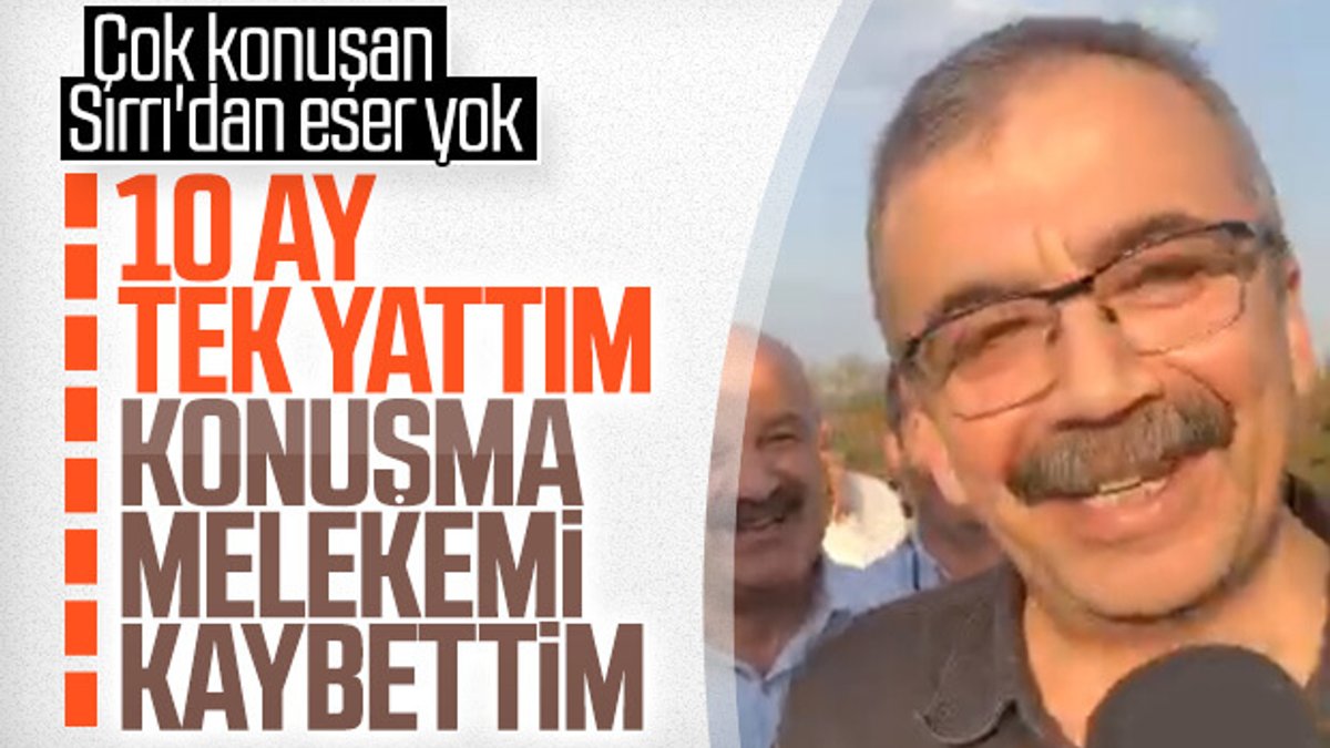 Sırrı Süreyya Önder'in ilk açıklaması