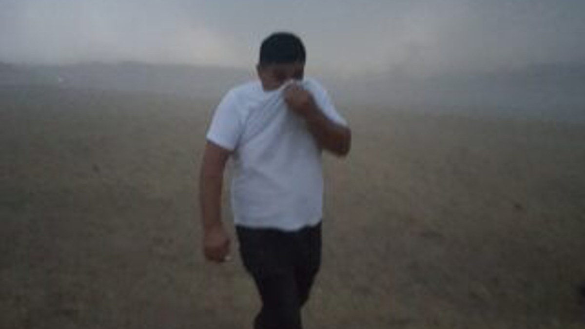 Bitlis'te toz fırtınası hayatı adeta felç etti