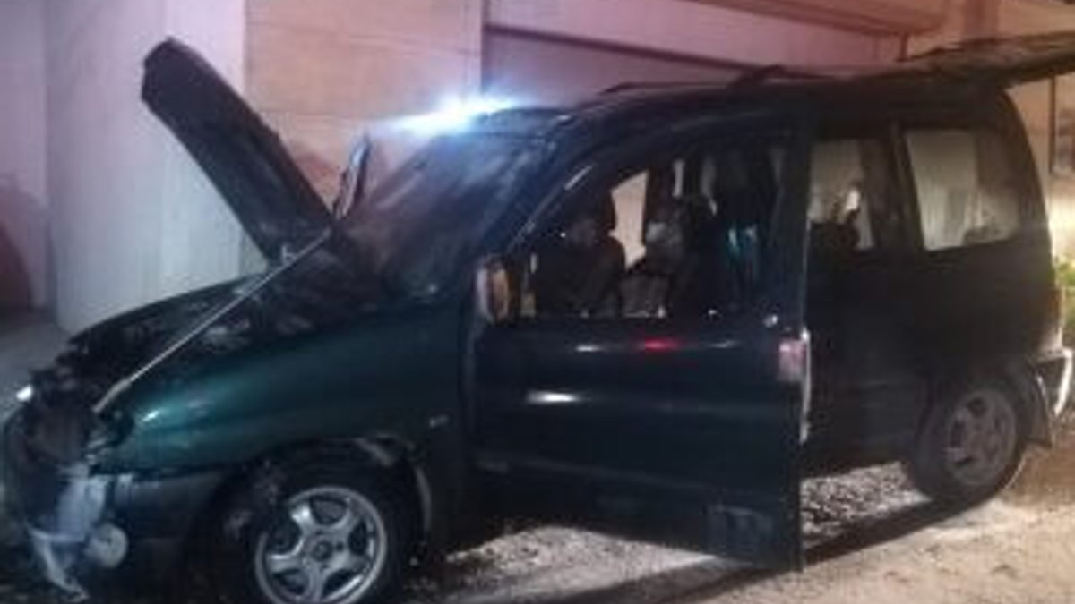 İzmir'de LPG'li araç alev aldı