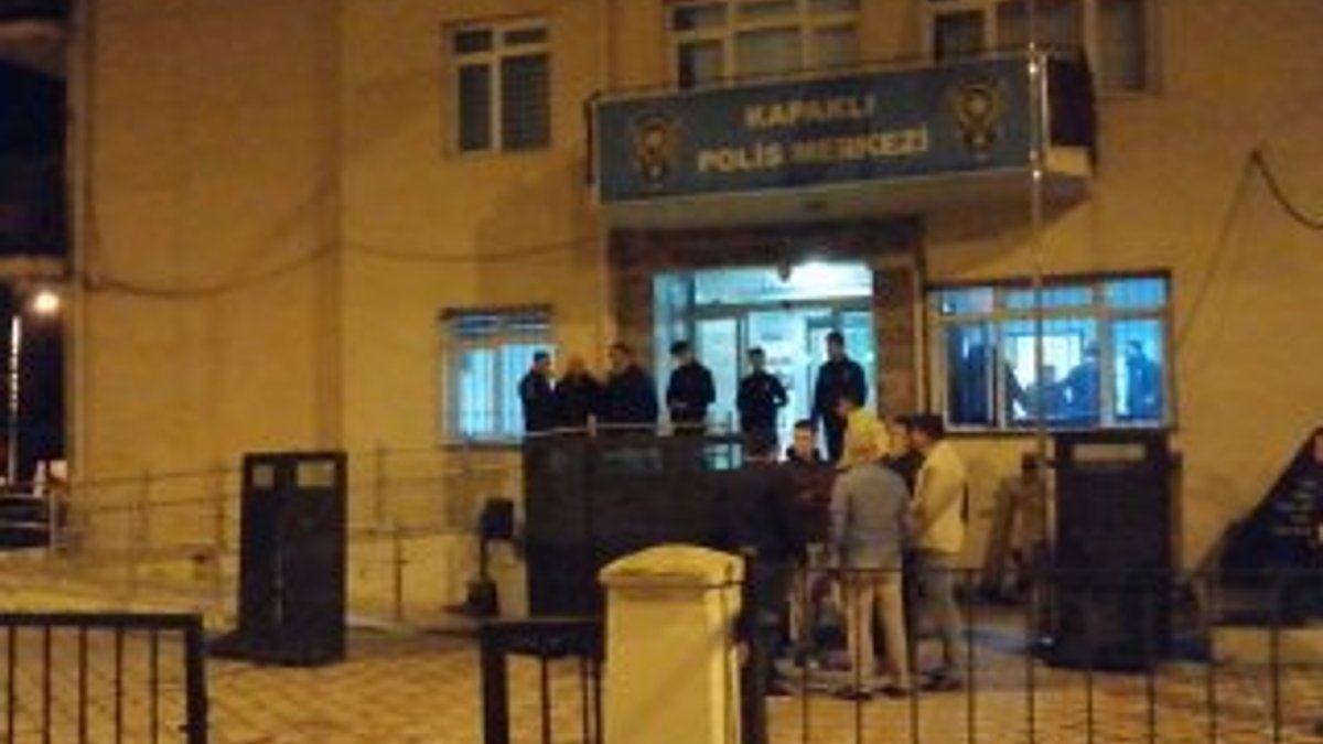Tekirdağ'da Polis Merkezi'nde bıçaklı saldırı