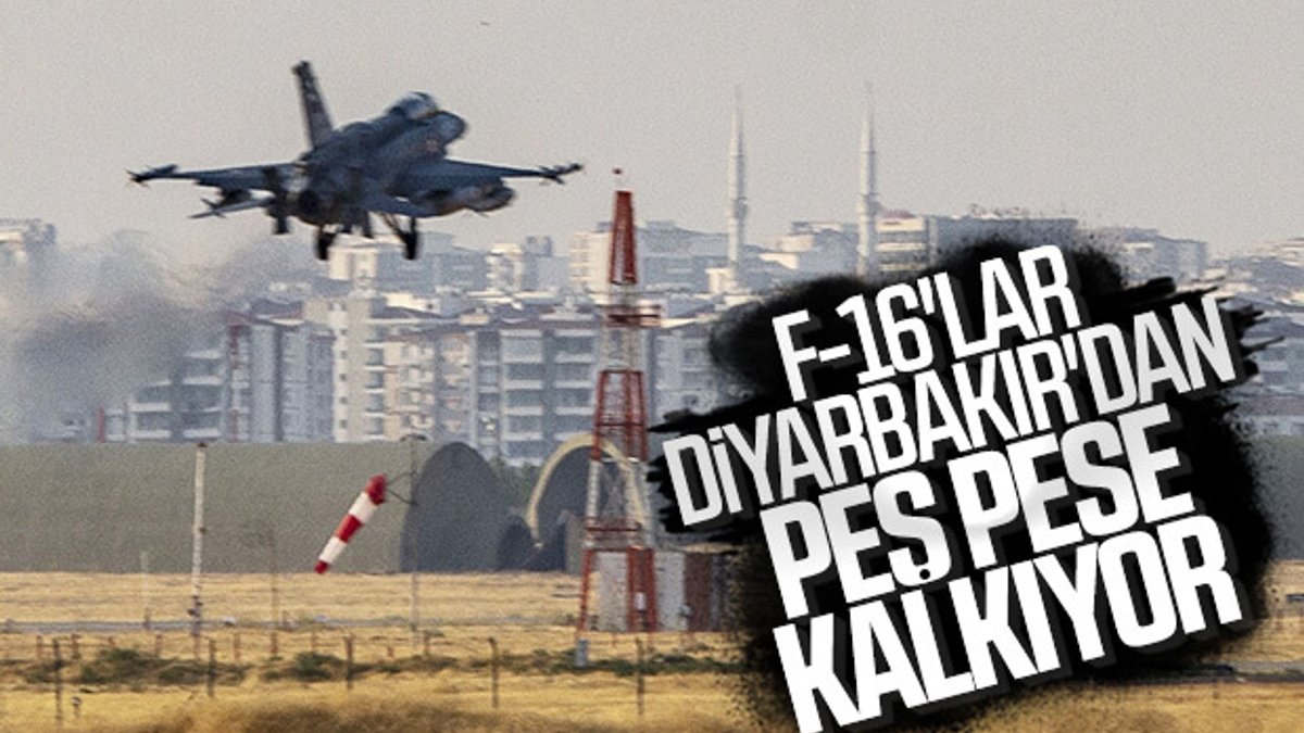 Jetler Diyarbakır'dan Barış Pınarı için havalanıyor