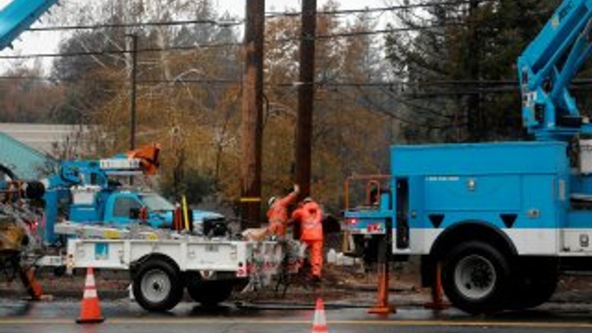 Kuzey Kaliforniya'da 800 bin ev elektriksiz kalacak
