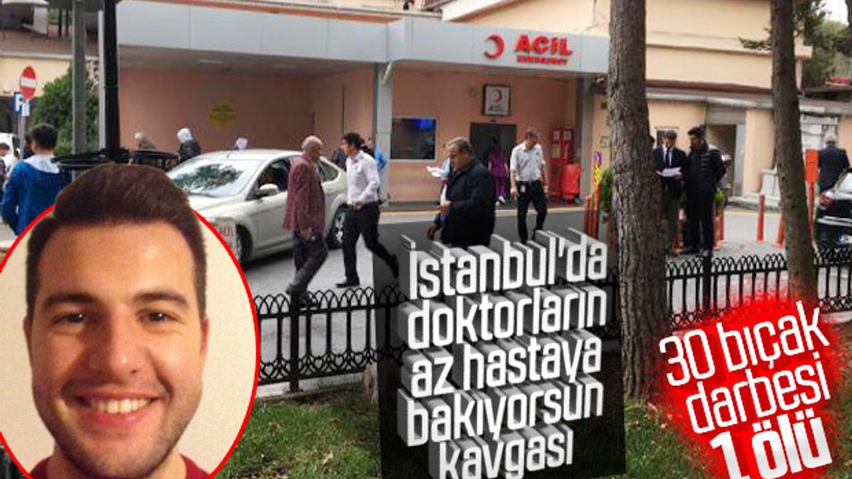 İstanbul'da bir doktor meslektaşını 30 yerinden bıçakladı