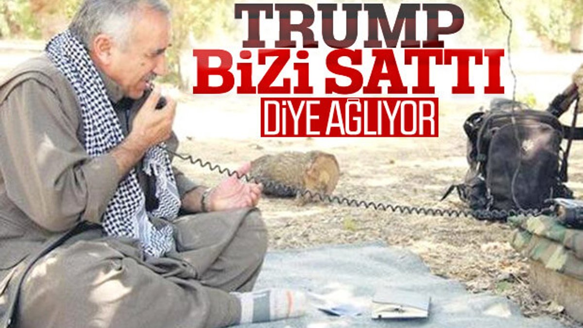 PKK'nın büyükbaşları Trump'a kızıyor