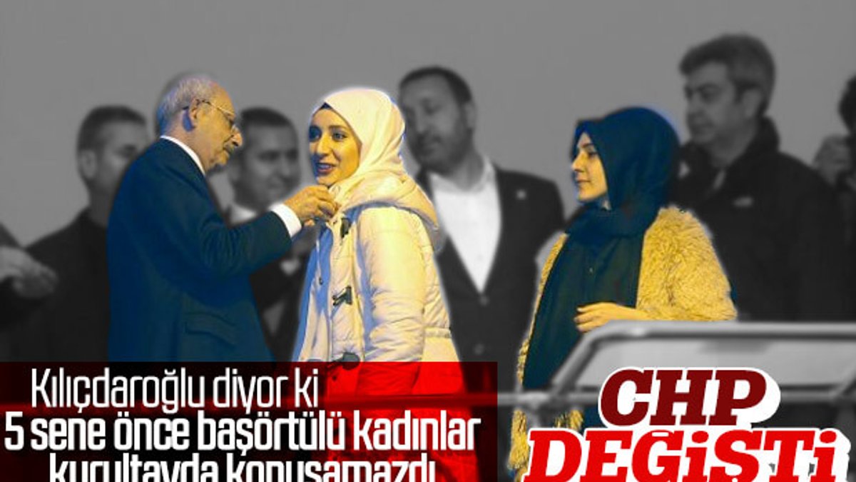 Kemal Kılıçdaroğlu'nun başörtüsü söylemleri devam ediyor
