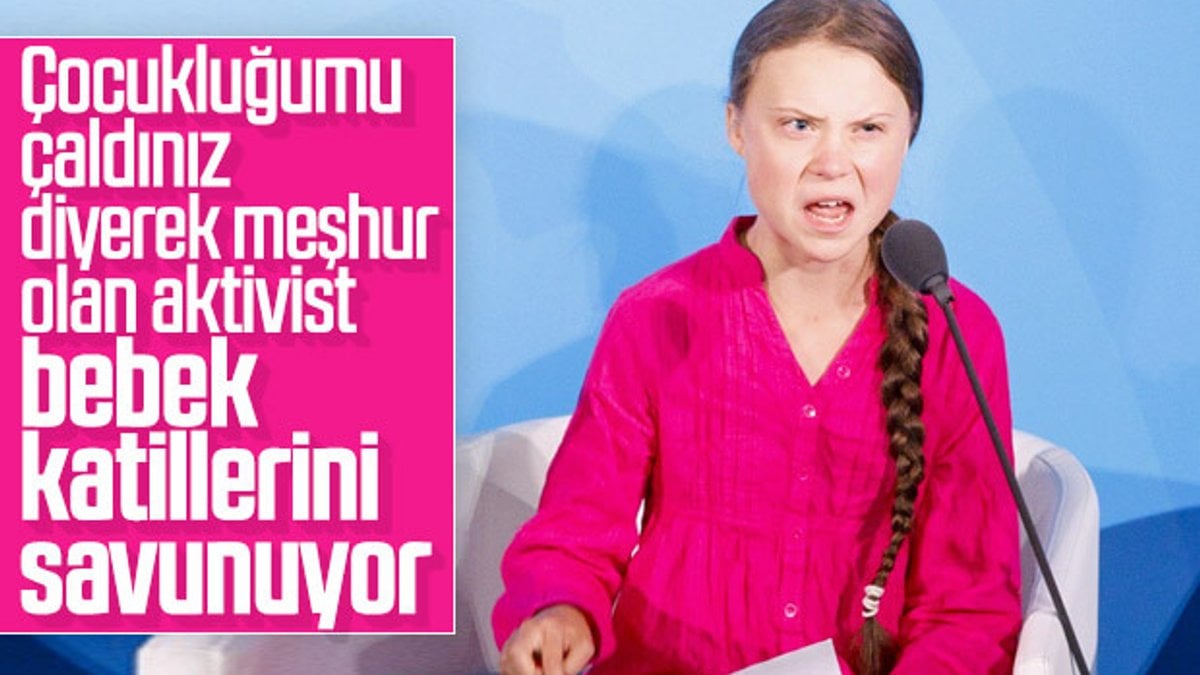 Aktivist Greta Thunberg'den YPG paylaşımı