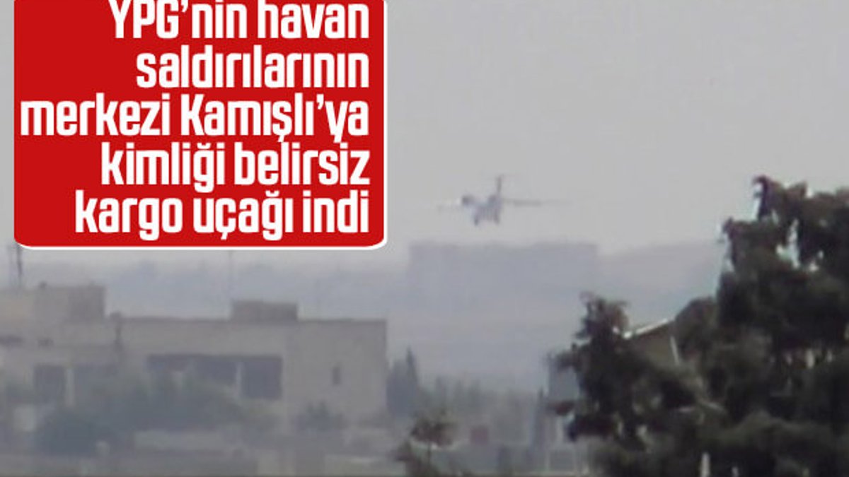 YPG kontrolündeki Kamışlı'ya kargo uçağı indi