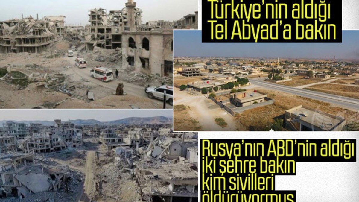 Türkiye'nin teröristlerin elinden kurtardığı Tel Abyad