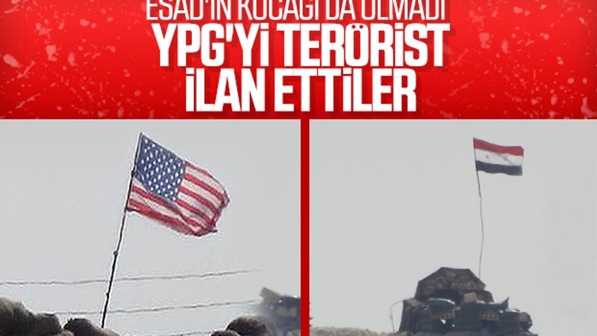 Suriye, YPG'lileri terörist ilan etti