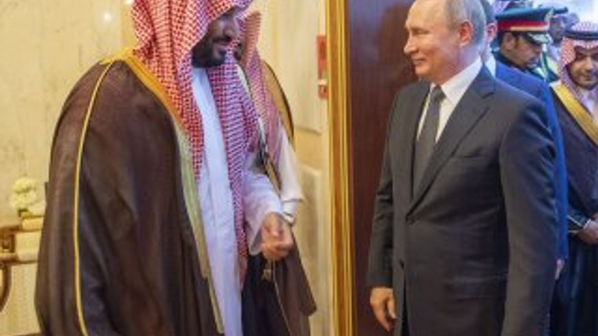 Putin, Suudi Arabistan'da