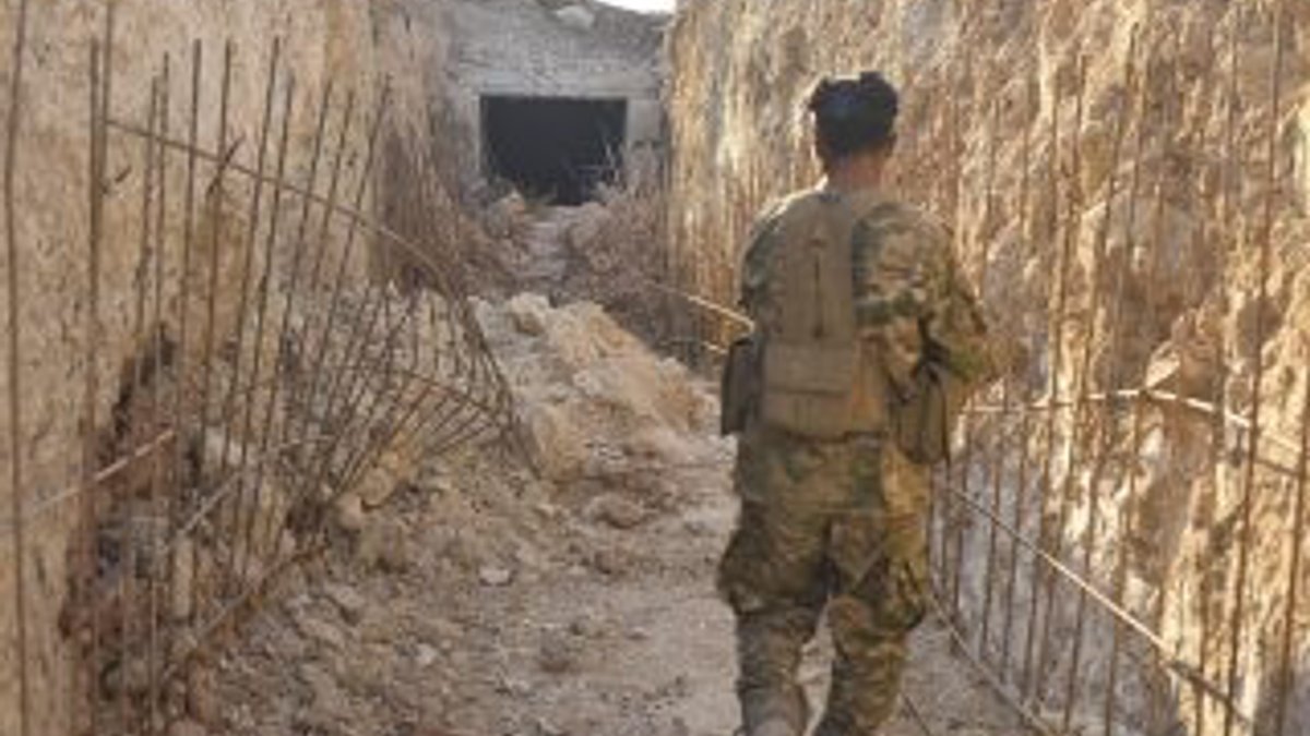 YPG'nin kazdığı tüneller tespit edildi