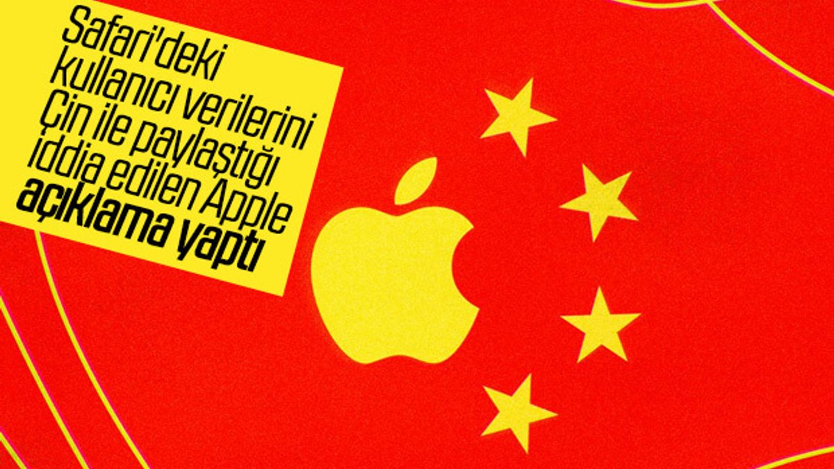 Apple, kullanıcıların Safari verilerini Çin'e gönderiyor iddiası