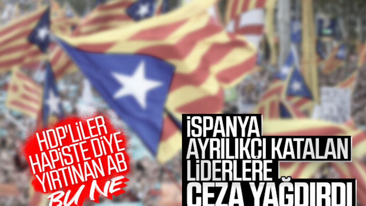 İspanya'da ayrılıkçı Katalan siyasilere hapis cezaları