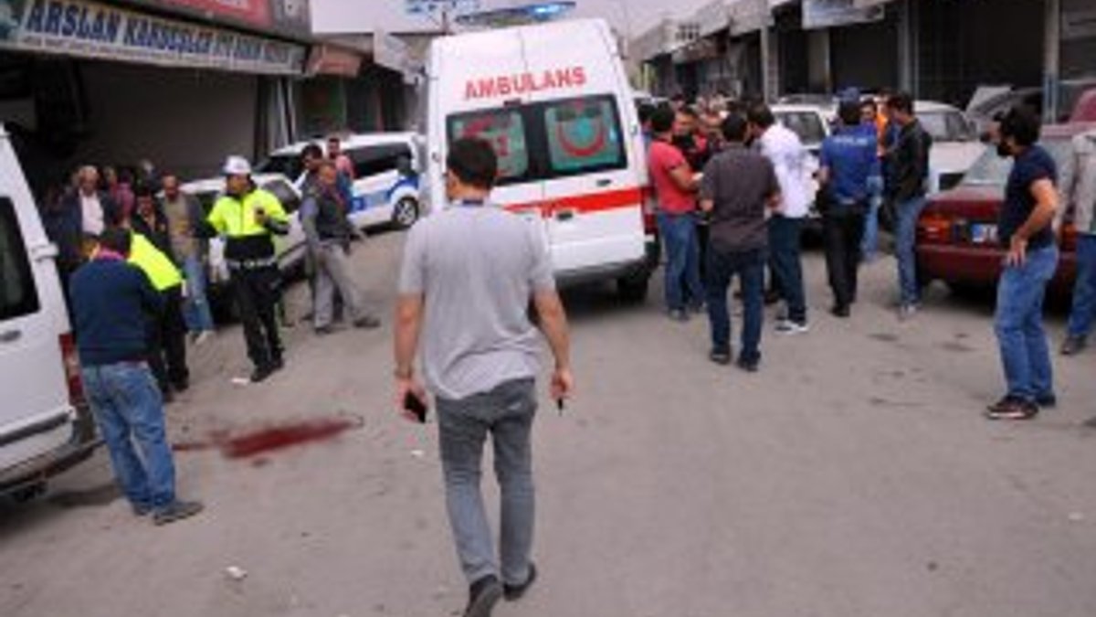 Elbistan'da silahlı saldırı: 1 yaralı