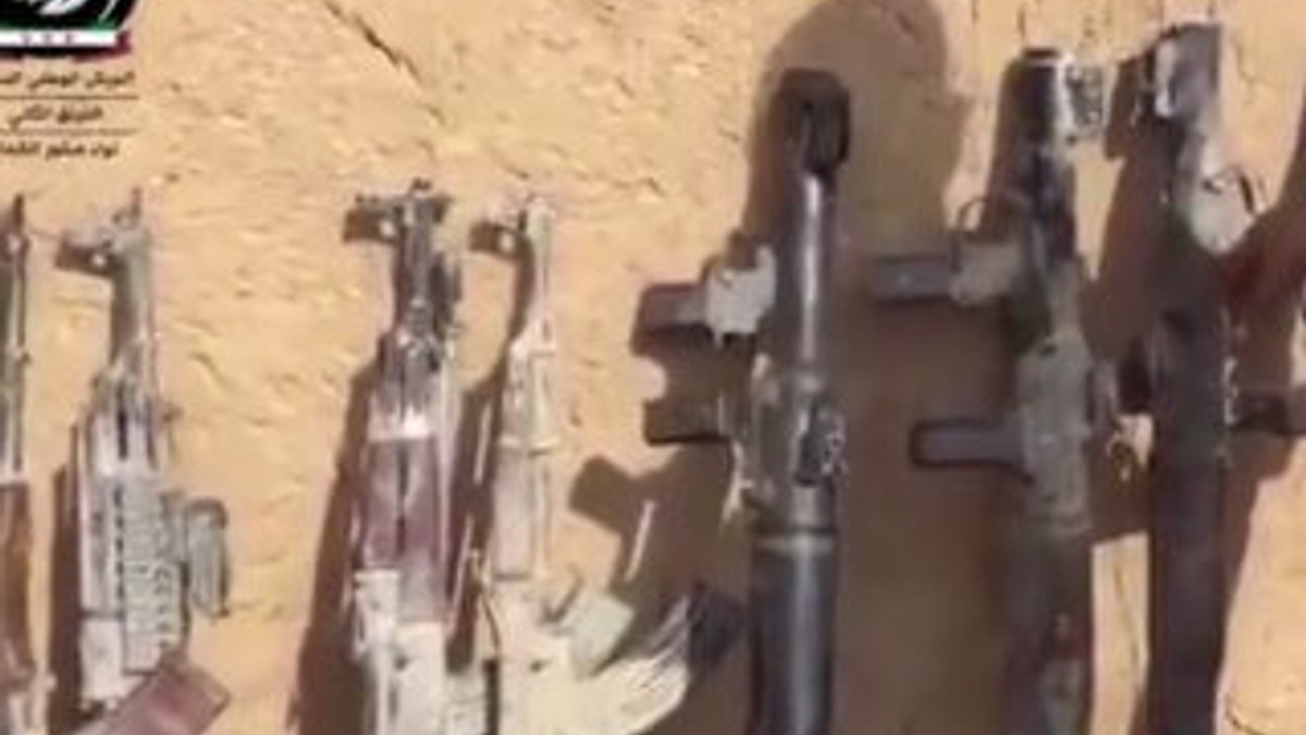 Resulayn'da YPG'ye ait mühimmat ele geçirildi