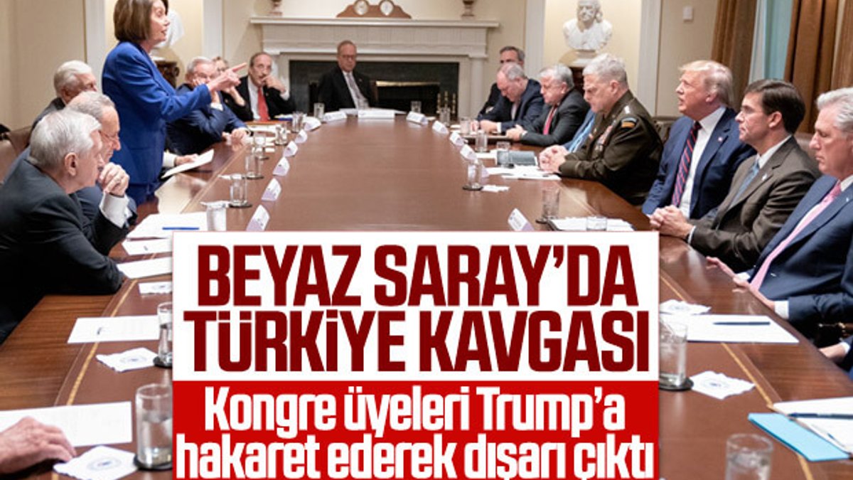 Beyaz Saray'daki Türkiye toplantısında kavga