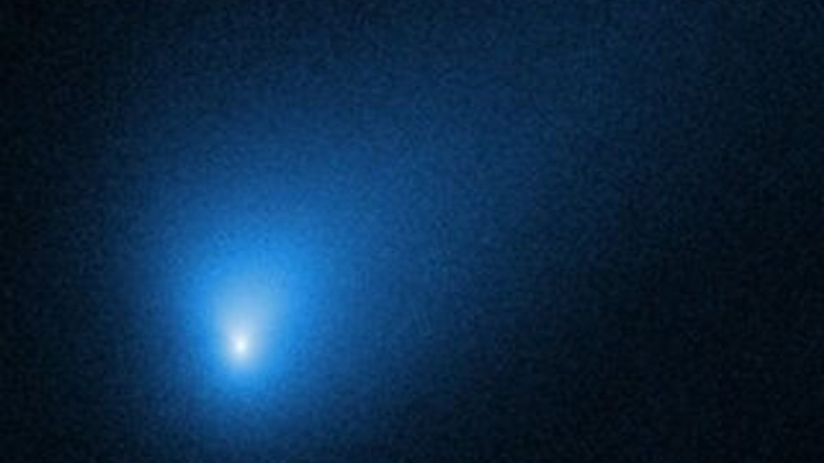 Güneş sistemi dışından gelen kuyruklu yıldız görüntülendi