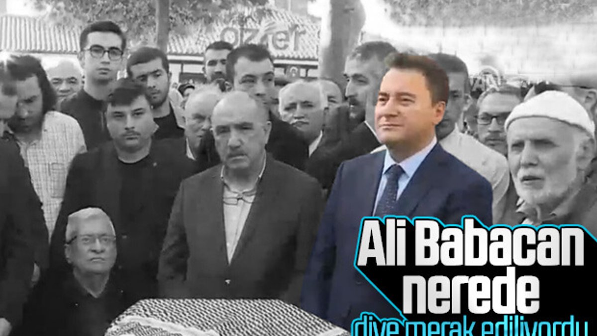 Ali Babacan, Nuri Pakdil'in cenazesine katıldı