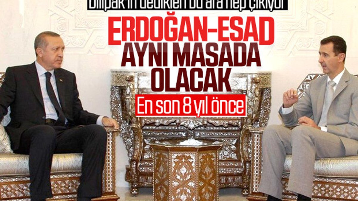 Cumhurbaşkanı Erdoğan, Beşar Esad'la görüşebilir iddiası