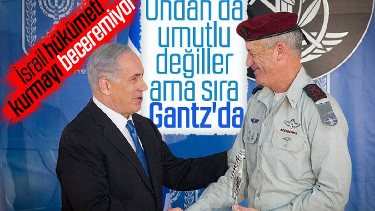 İsrail'de hükümeti kurma görevi  Gantz'da