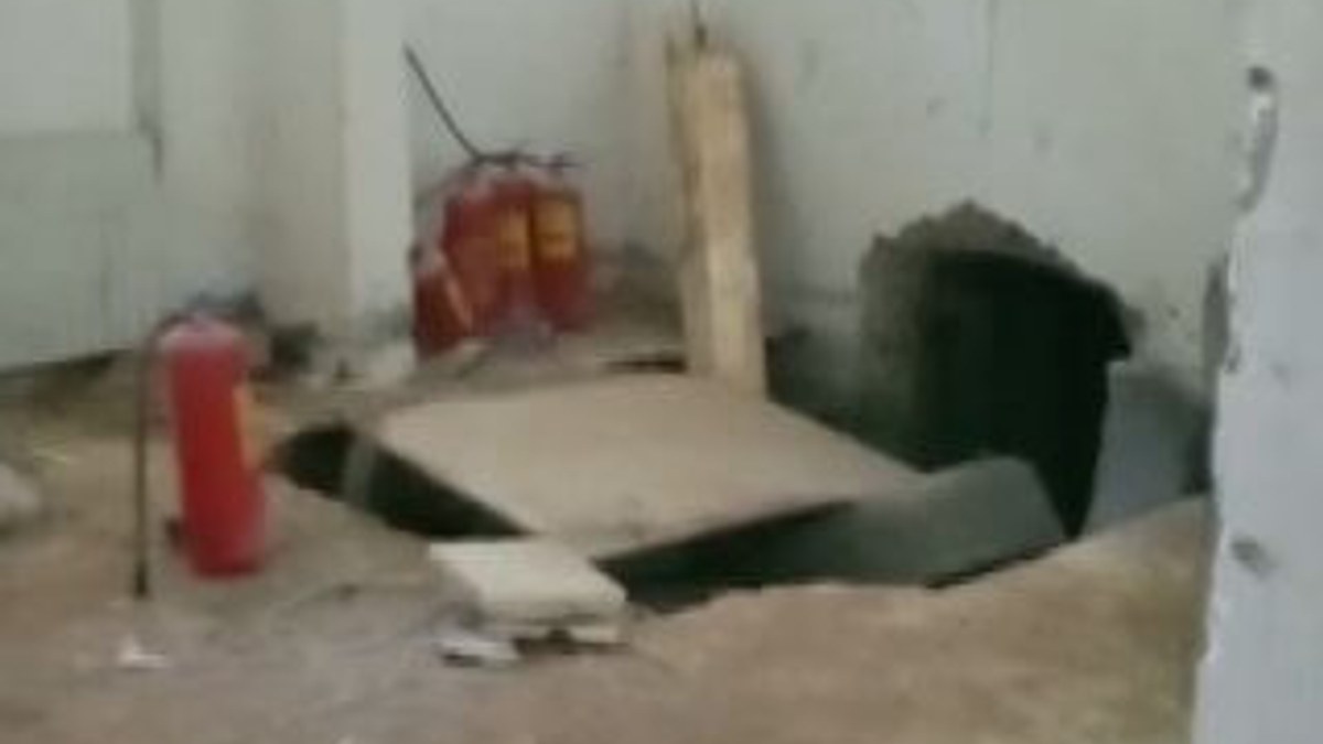 YPG Resulayn'da hastane altını köstebek yuvasına çevirdi